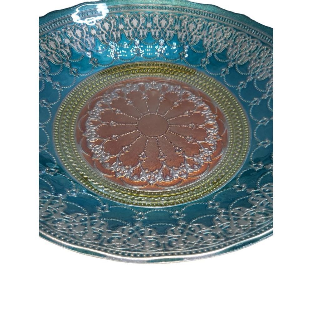 Colorful Decorative Turkish Bowl - Picture 4 of 5